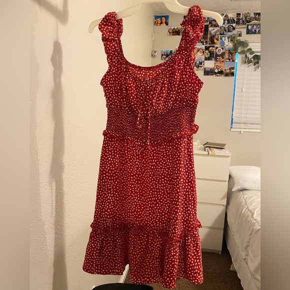 red mini sun dress - Picture 1 of 2